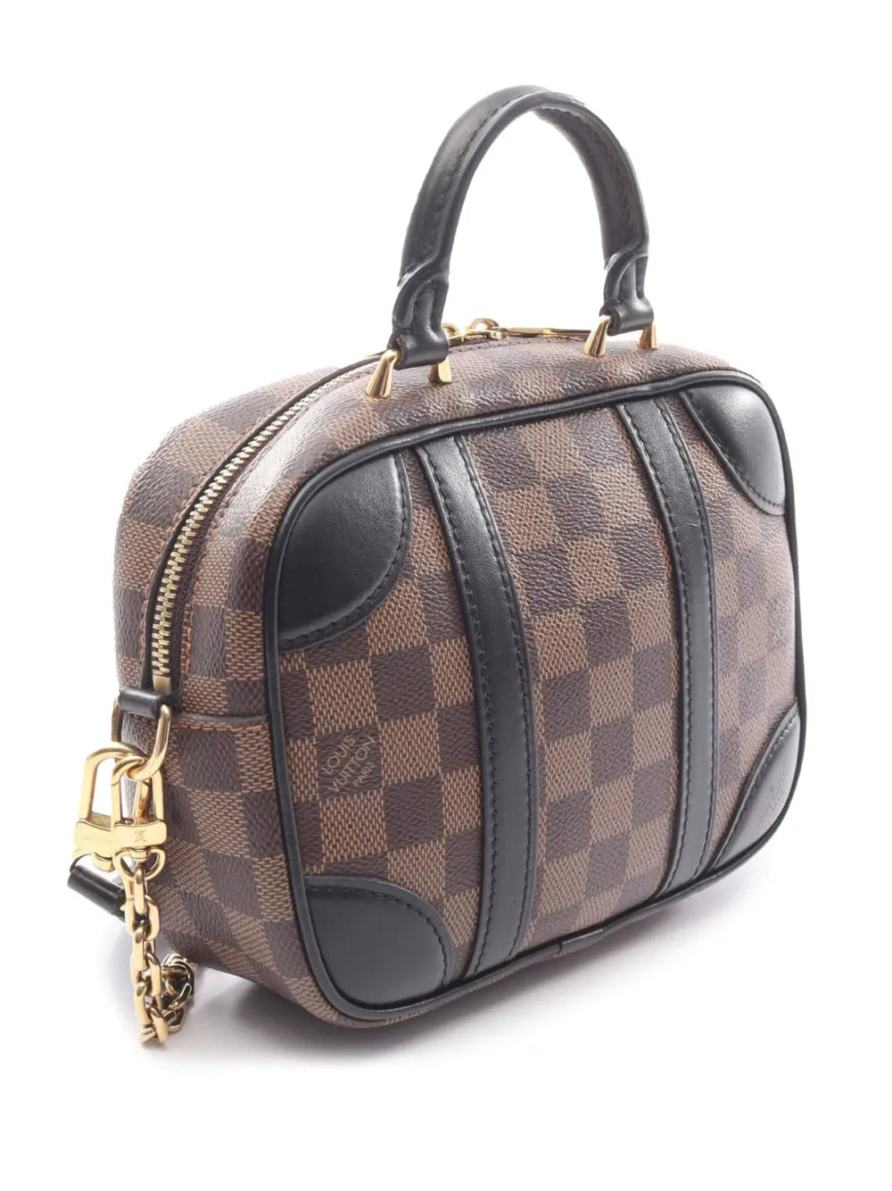 Pre-OwnedLouis Vuitton Pre-Owned2021-2025 Damier Ebene Valisette Souple BB satchel