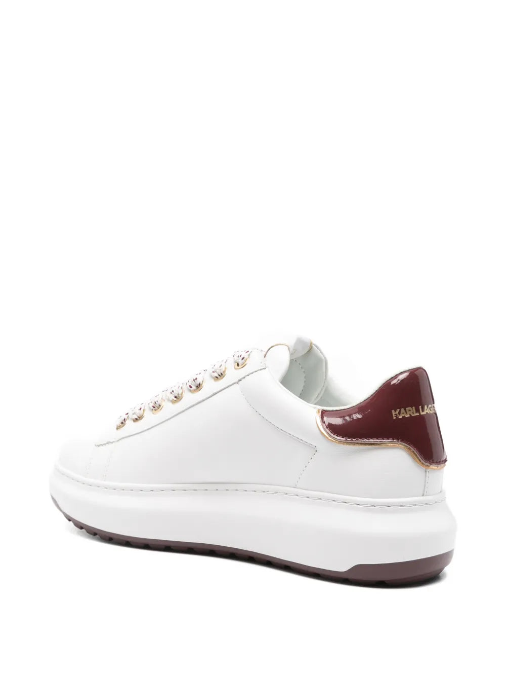 Karl Lagerfeld Logo Lace-Up Sneakers