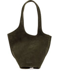 New SeasonThe Atticomedium La Scoop suede top-handle tote bag