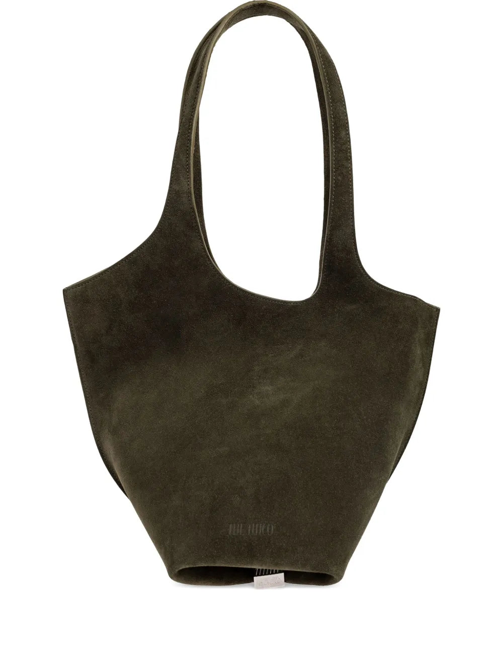 New SeasonThe Atticomedium La Scoop suede top-handle tote bag
