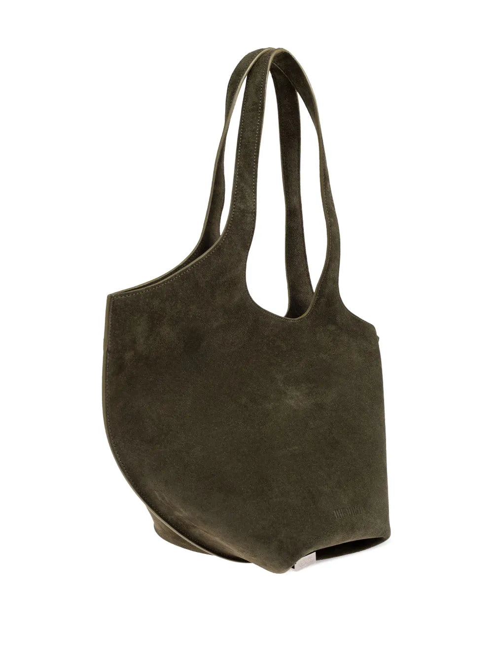 New SeasonThe Atticomedium La Scoop suede top-handle tote bag