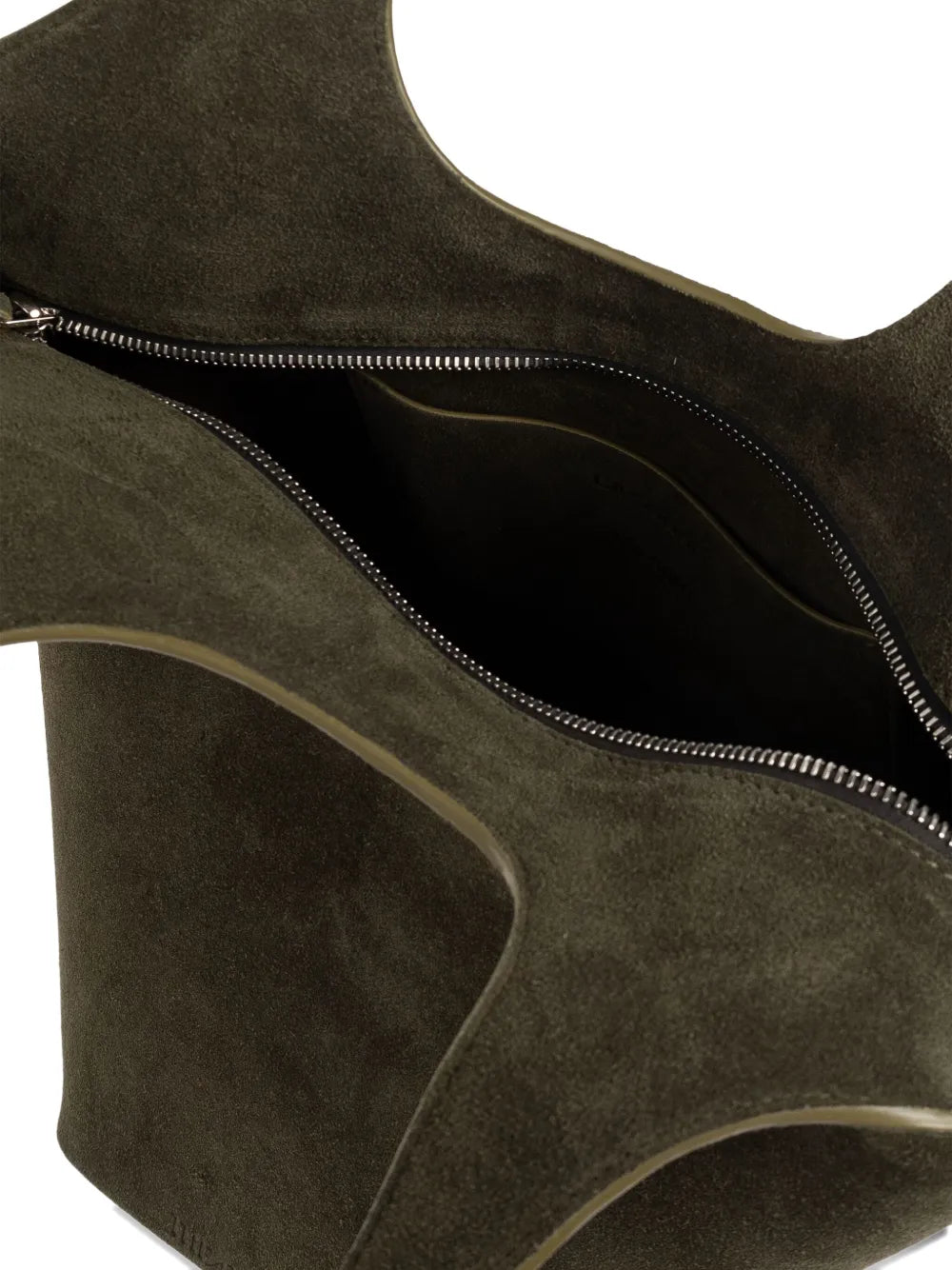 New SeasonThe Atticomedium La Scoop suede top-handle tote bag