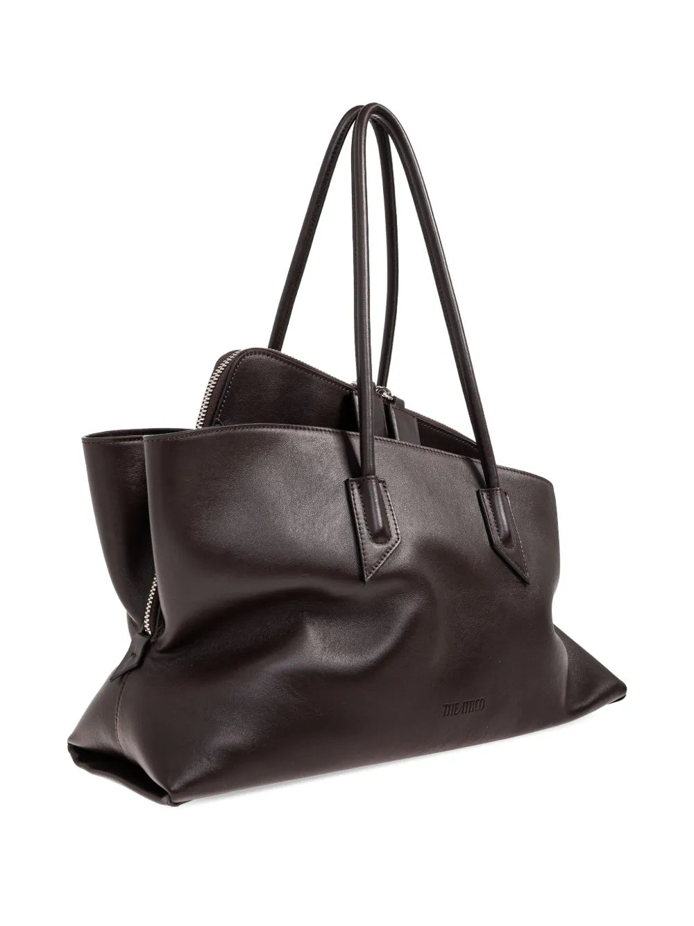 New SeasonThe AtticoMedium La Passeggiata zip top-handle tote bag