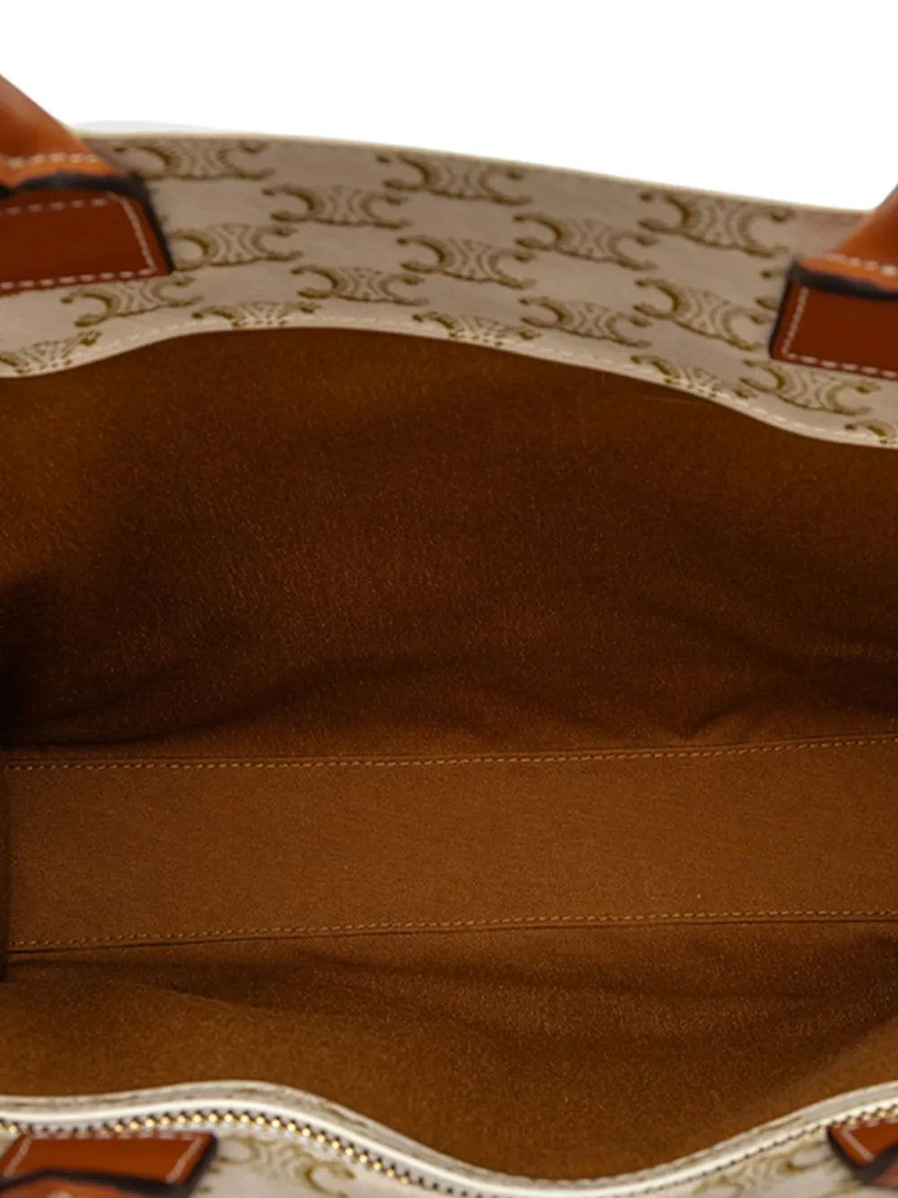 Pre-OwnedCeline Pre-Owned2000-2025 Small Triomphe Coated Canvas Vertical Cabas satchel