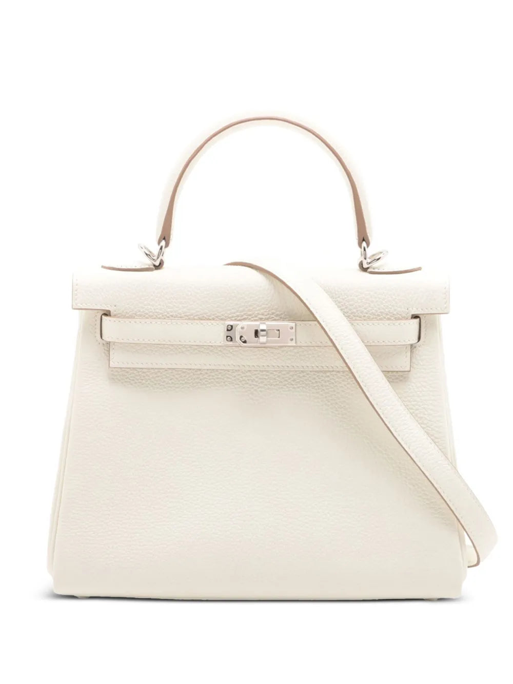 Pre-OwnedHermre-Owned2023 Togo Kelly II Retourne 25 satchel