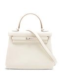 Pre-OwnedHermre-Owned2023 Togo Kelly II Retourne 25 satchel