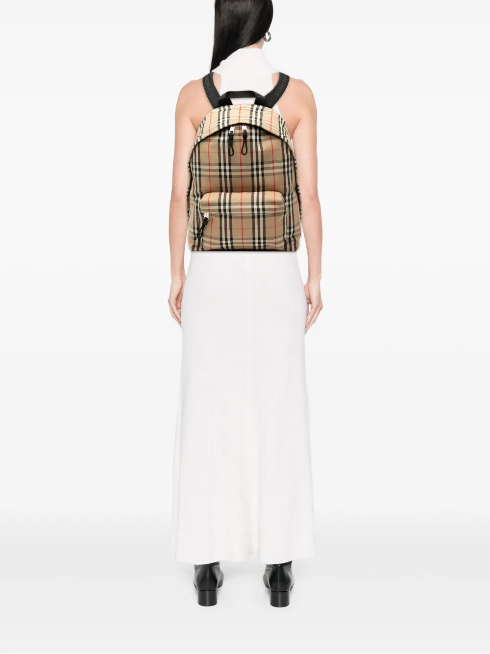 Pre-OwnedBurberry Pre-Owned2018-2025 House Check Nylon Jett backpack