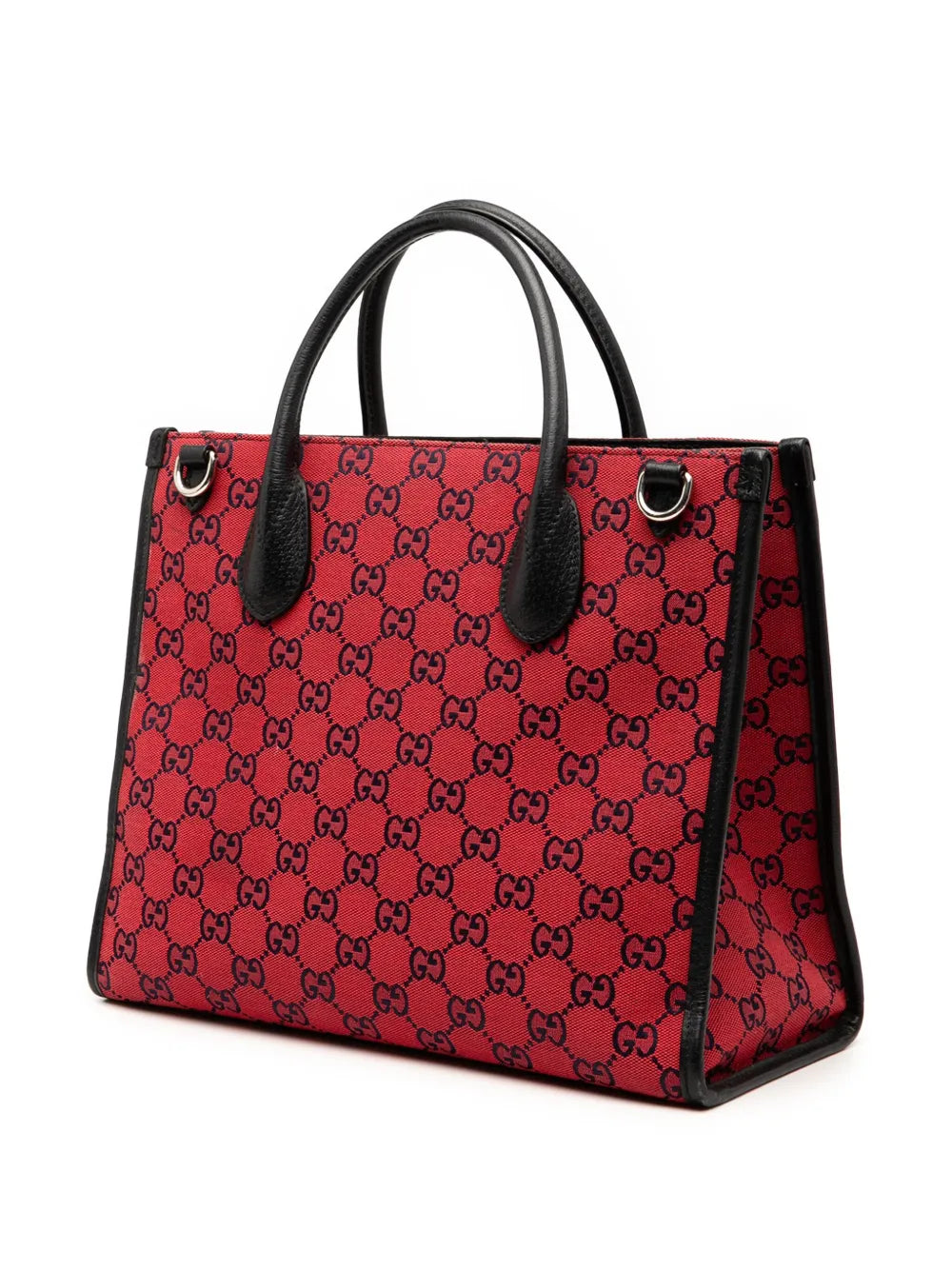 Pre-OwnedGucci Pre-Owned2016-2025 Small GG Canvas Interlocking G Tote satchel