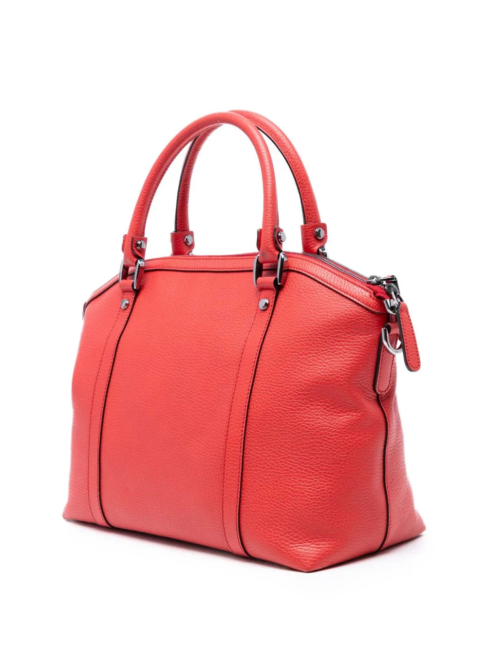 Pre-OwnedGucci Pre-Owned2016-2025 Leather GG Charm Dome satchel