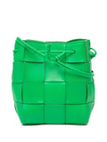 Pre-OwnedBottega Veneta Pre-Owned2012-2025 Small Nappa Maxi Intrecciato Cassette bucket bag