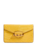 Pamela MunsonThe Jackie crocodile-effect clutch bag