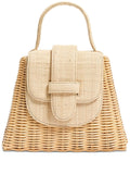 Pamela MunsonThe Petite Lady Bag buckle tote bag