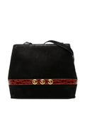 Pre-OwnedFerragamo Pre-Owned2000-2010 Suede crossbody bag