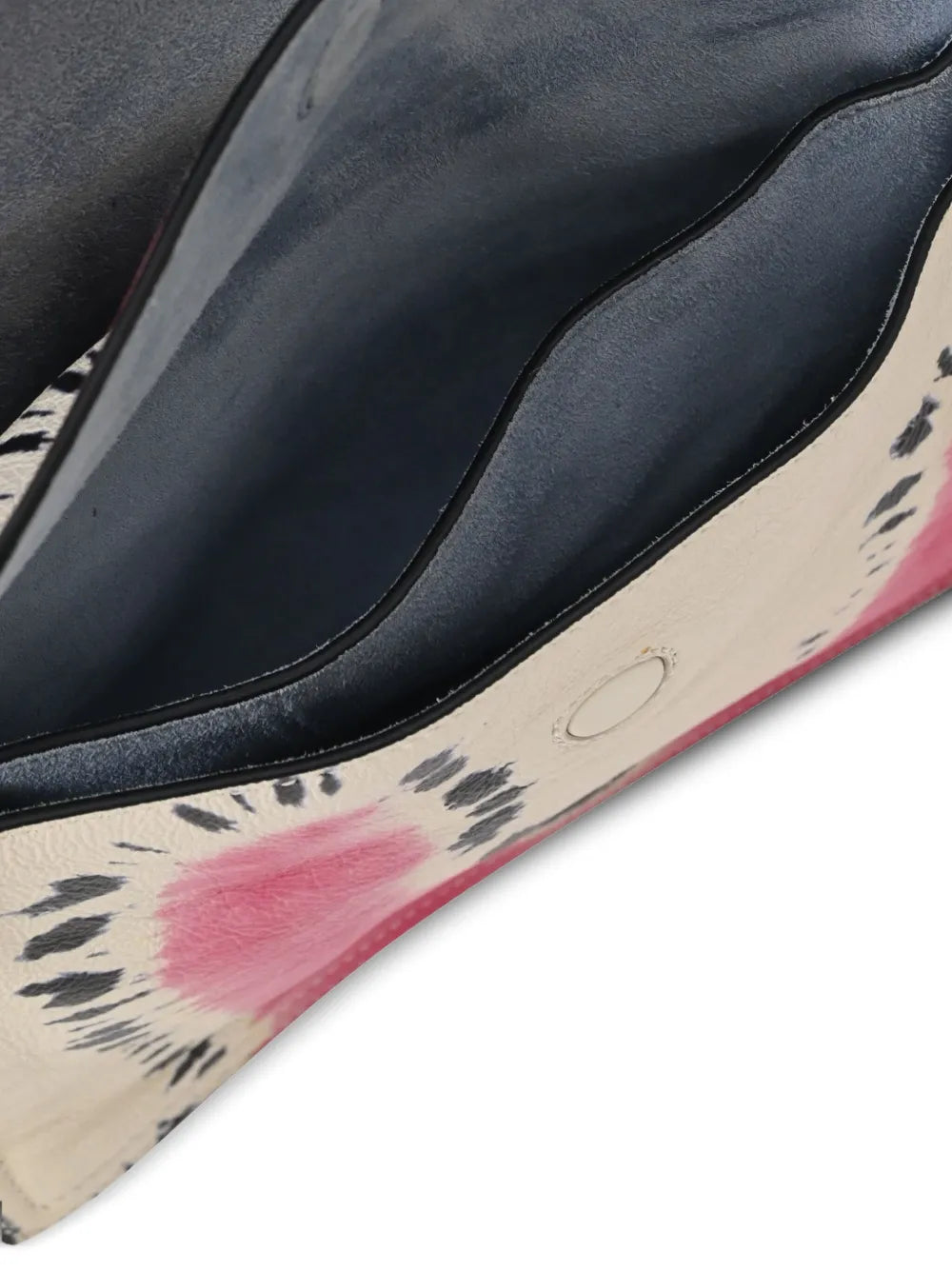 Pre-OwnedPrada Pre-Ownedtie dye etiquette shoulder bag