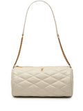 Pre-OwnedSaint Laurent Pre-Owned2022 Small Quilted Lambskin Sade Tube Bag shoulder bag