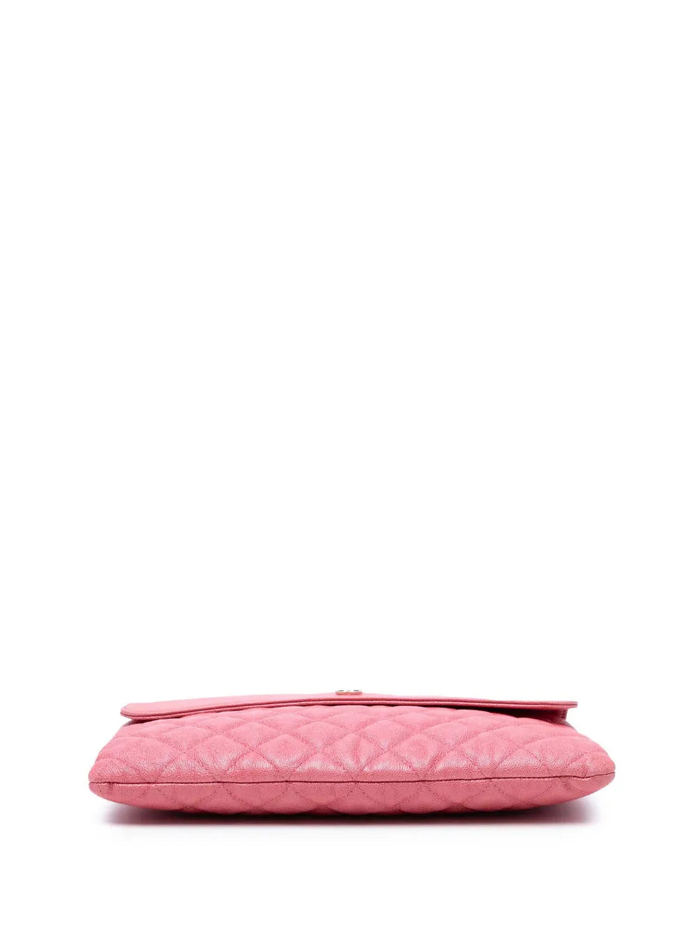 Pre-OwnedCHANEL Pre-Owned2019 Medium CC Quilted Caviar Flap Cosmetic Case clutch bag