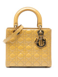 Pre-OwnedChristian Dior Pre-Owned2013 Medium Patent Cannage Lady Dior satchel
