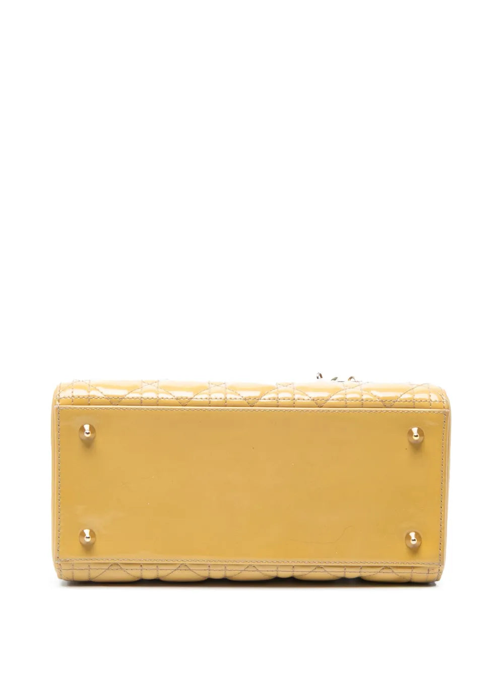Pre-OwnedChristian Dior Pre-Owned2013 Medium Patent Cannage Lady Dior satchel