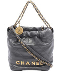 Pre-OwnedCHANEL Pre-Owned2021s CHANEL 22 mini shoulder bag