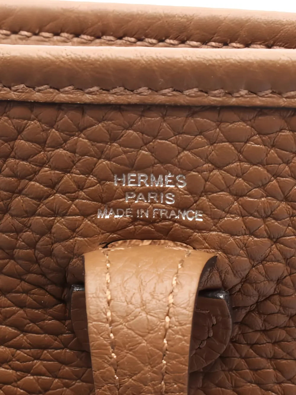 Pre-OwnedHermre-Owned2025  Evelyn TPM perforated shoulder Bag