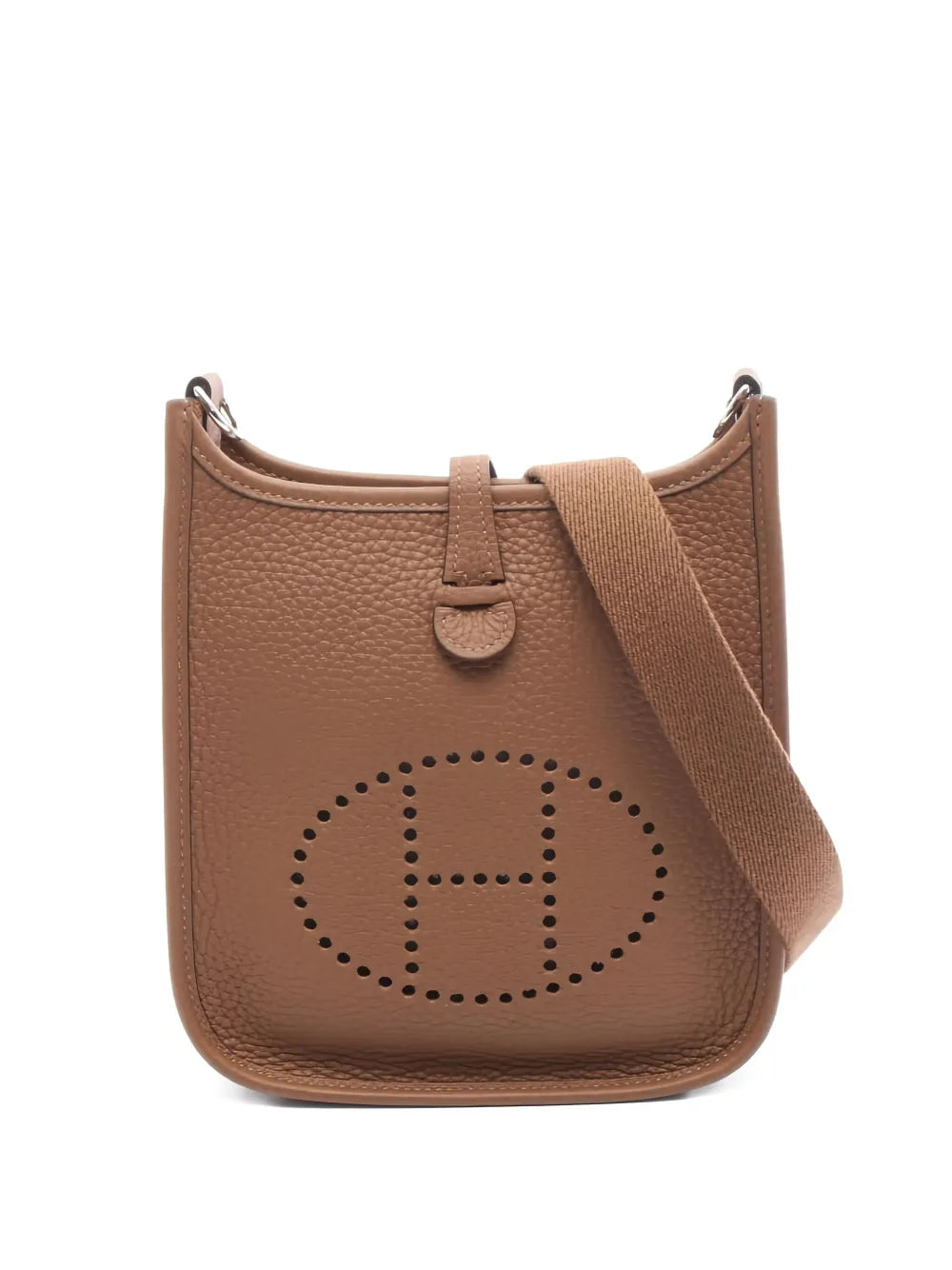Pre-OwnedHermre-Owned2025  Evelyn TPM perforated shoulder Bag