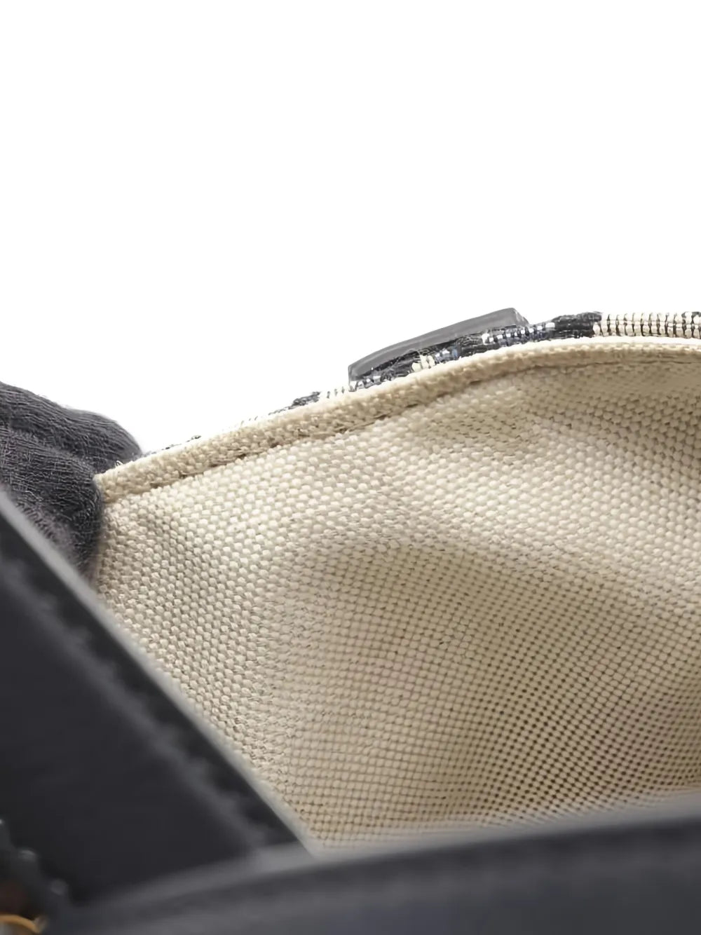 Pre-OwnedChristian Dior Pre-Owned2010s mini Saddle jacquard shoulder bag