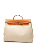 Pre-OwnedHermre-Owned2000 Toile Herbag MM satchel
