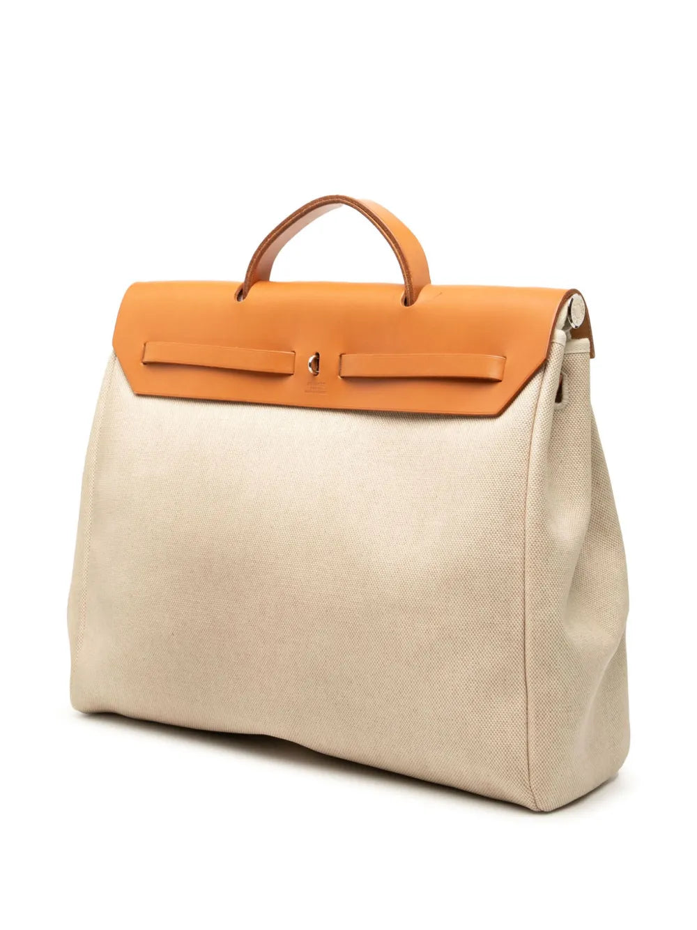 Pre-OwnedHermre-Owned2000 Toile Herbag MM satchel