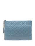 Pre-OwnedCHANEL Pre-Owned2018 Medium Aged Calfskin Gabrielle O Case clutch bag