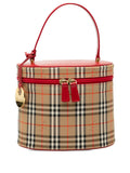 Pre-OwnedBurberry Pre-Owned2000-2017 Haymarket Check Canvas vanity bag