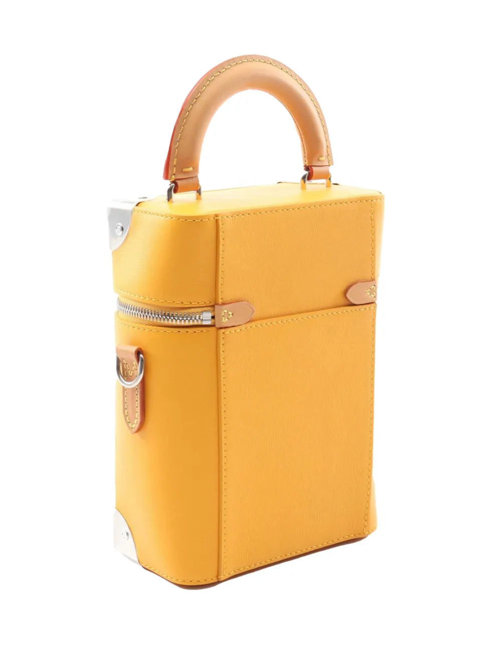 Pre-OwnedLouis Vuitton Pre-Owned2022 Leather Vertical Box Trunk satchel