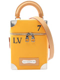 Pre-OwnedLouis Vuitton Pre-Owned2022 Leather Vertical Box Trunk satchel