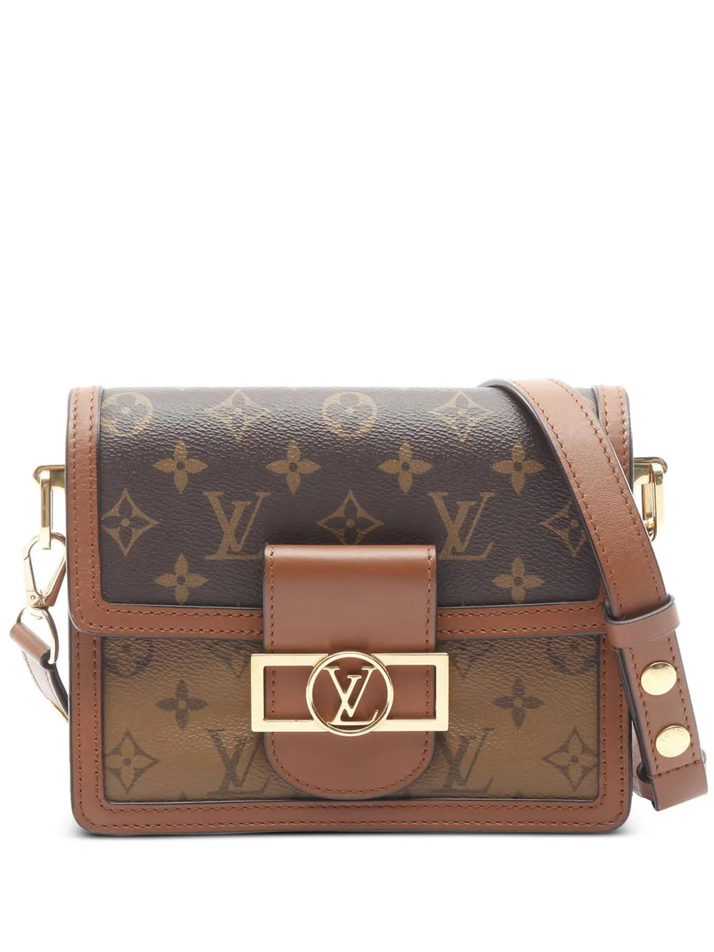 Pre-OwnedLouis Vuitton Pre-Owned2019 Monogram Reverse Mini Dauphine satchel