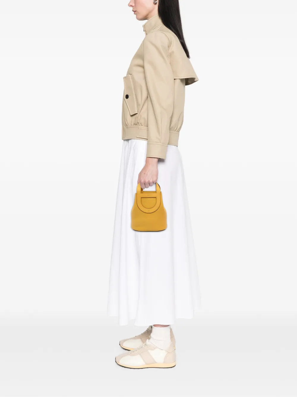 Pre-OwnedHermre-Owned2024 Clemence and Swift In The Loop 18 handbag