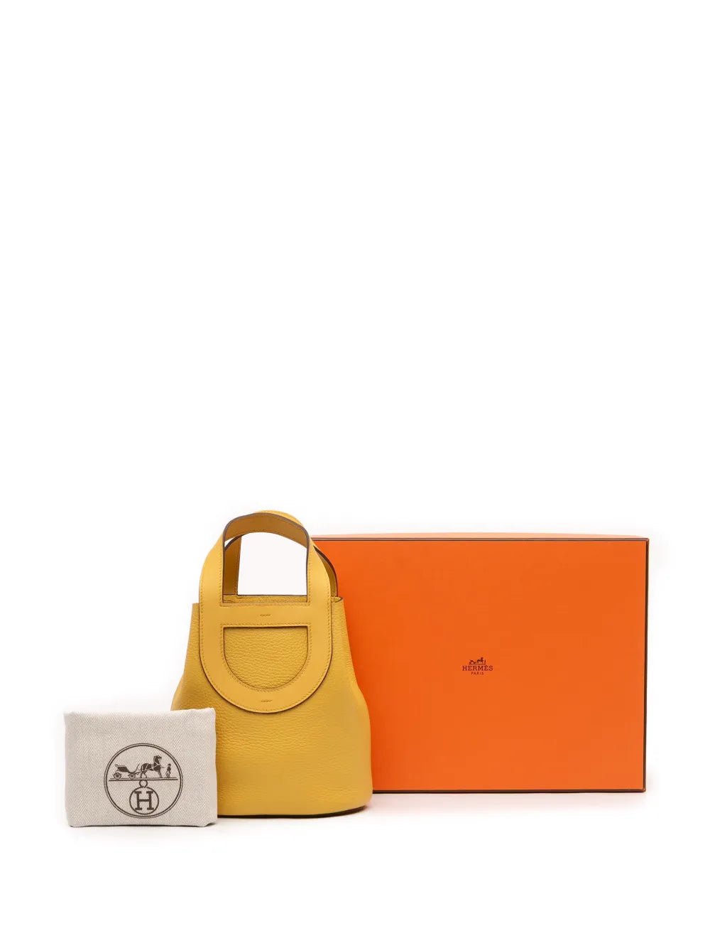 Pre-OwnedHermre-Owned2024 Clemence and Swift In The Loop 18 handbag