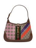 Pre-OwnedGucci Pre-Owned2016-2025 Small GG Supreme Web Geometric Jackie 1961 crossbody bag