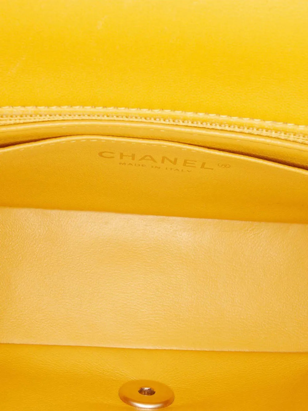 Pre-OwnedCHANEL Pre-Owned2014 Mini Rectangular Classic Lambskin Single Flap crossbody bag