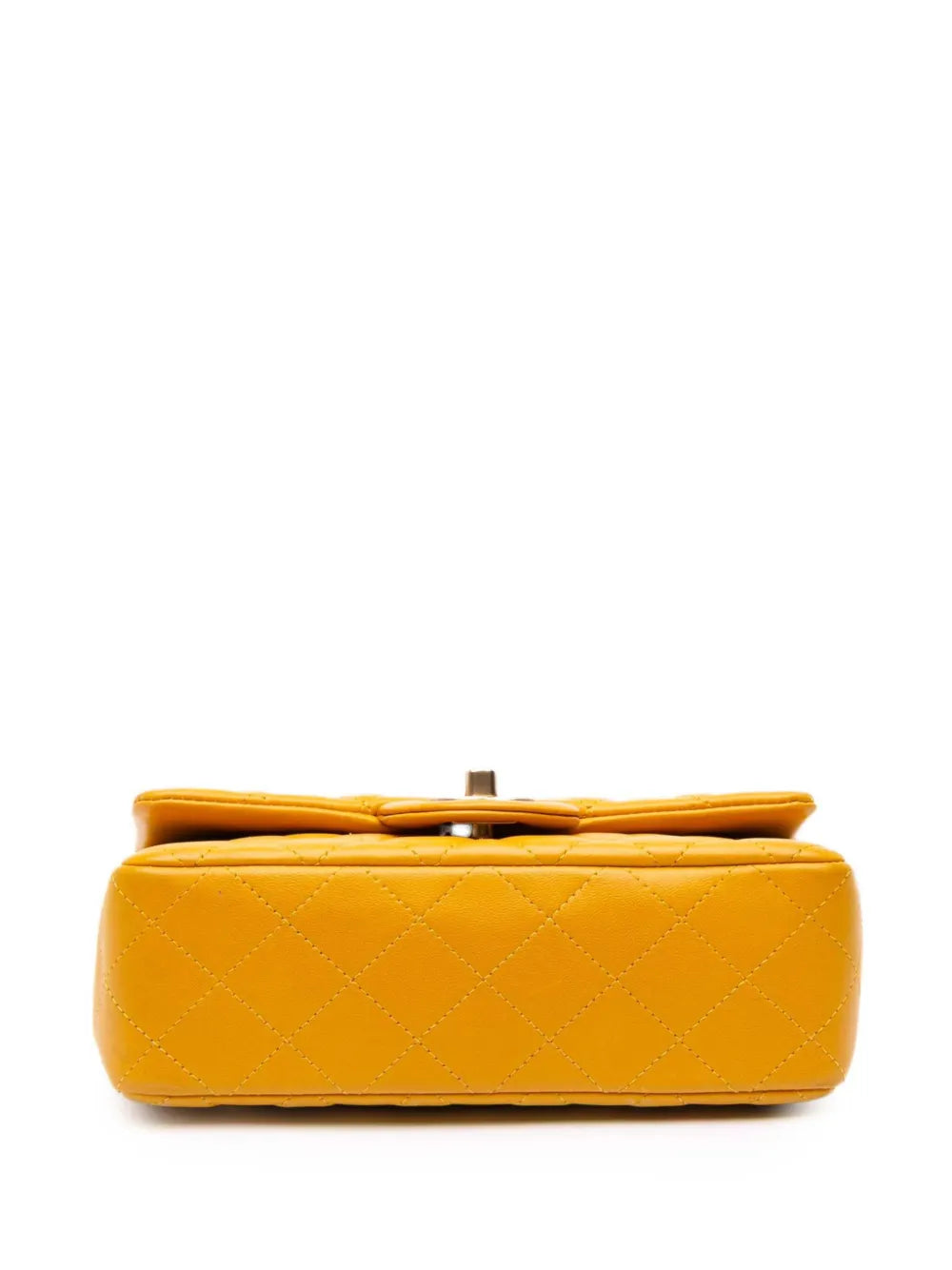 Pre-OwnedCHANEL Pre-Owned2014 Mini Rectangular Classic Lambskin Single Flap crossbody bag