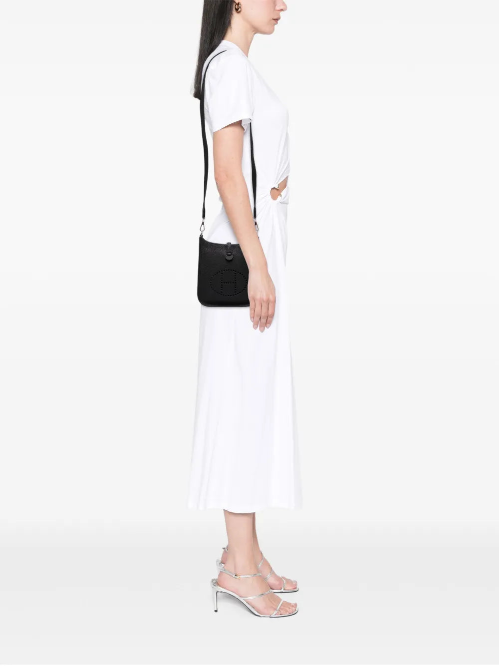 Pre-OwnedHermre-Owned2024 Clemence Evelyne TPM crossbody bag