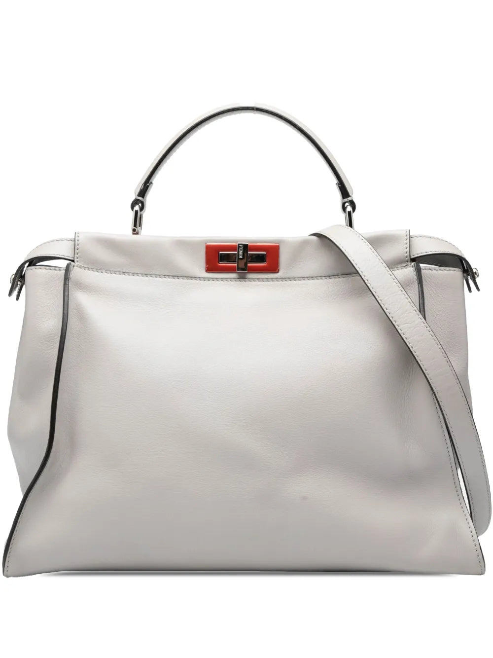 Pre-OwnedFendi Pre-Owned2000-2010 Large Leather Peekaboo satchel