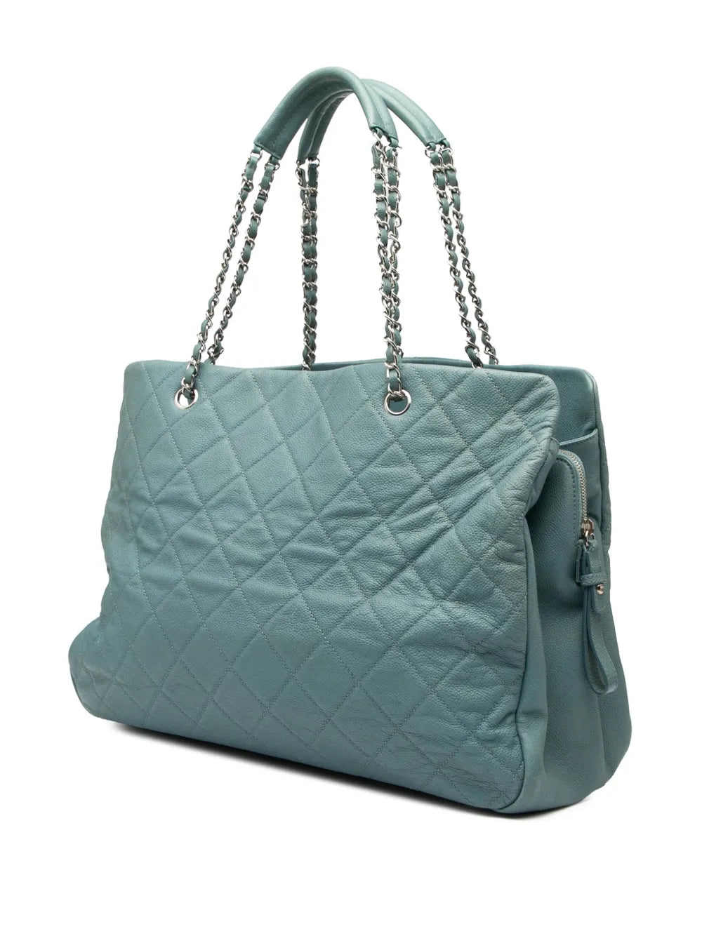 Pre-OwnedCHANEL Pre-Owned2010-2011 Quilted Caviar Timeless XL tote bag