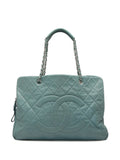 Pre-OwnedCHANEL Pre-Owned2010-2011 Quilted Caviar Timeless XL tote bag