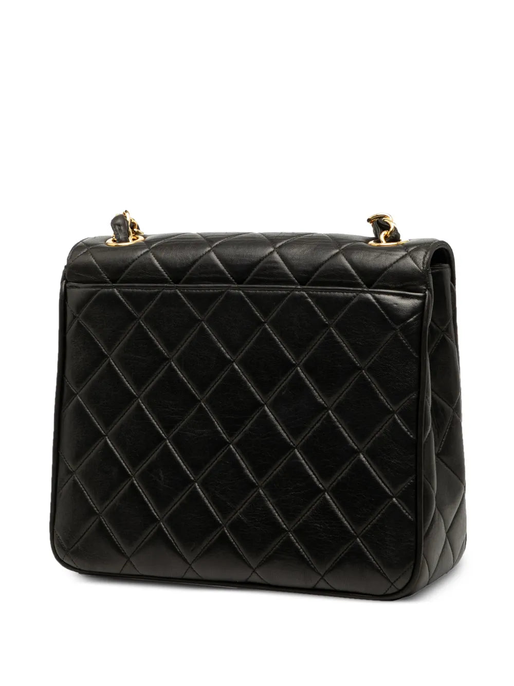 Pre-OwnedCHANEL Pre-Owned1994-1996 Quilted Lambskin XL Square Flap crossbody bag