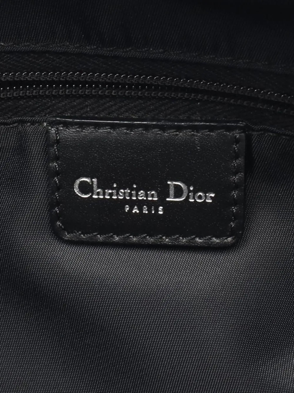 Pre-OwnedChristian Dior Pre-Owned2010-2025 Diorissimo Trotter Canvas Double Saddle Bowler Bag handbag