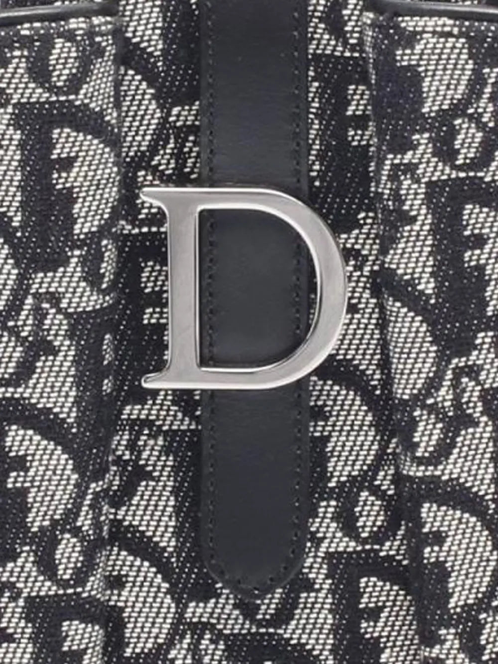 Pre-OwnedChristian Dior Pre-Owned2010-2025 Diorissimo Trotter Canvas Double Saddle Bowler Bag handbag