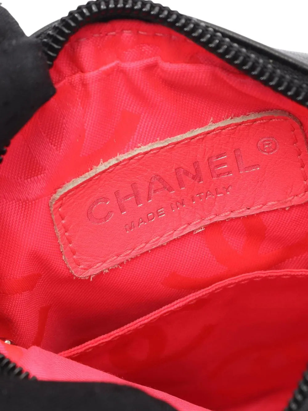 Pre-OwnedCHANEL Pre-Owned2003-2004 Small Lambskin Cambon Ligne crossbody bag