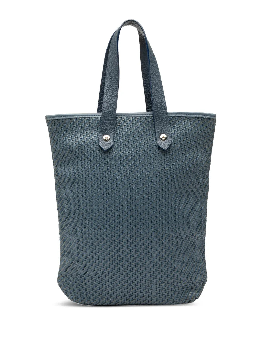 Pre-OwnedHerm??re-Owned1990-2015 Woven Leather and Polyester Ahmedabad Diego PM handbag