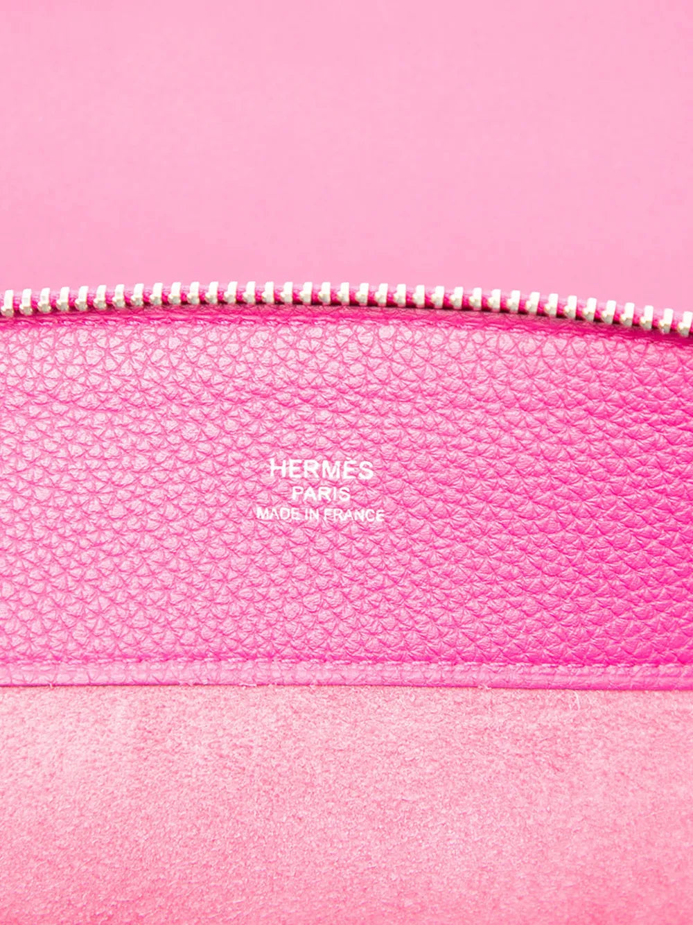 Pre-OwnedHerm??re-Owned2017 Large Togo Bazar Pouch clutch bag