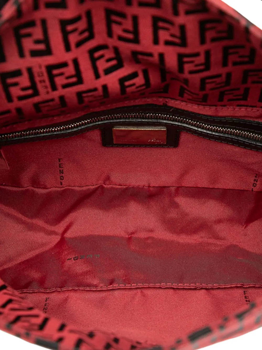 Pre-OwnedFendi Pre-Owned2000-2010 Zucchino Canvas Double Flap shoulder bag