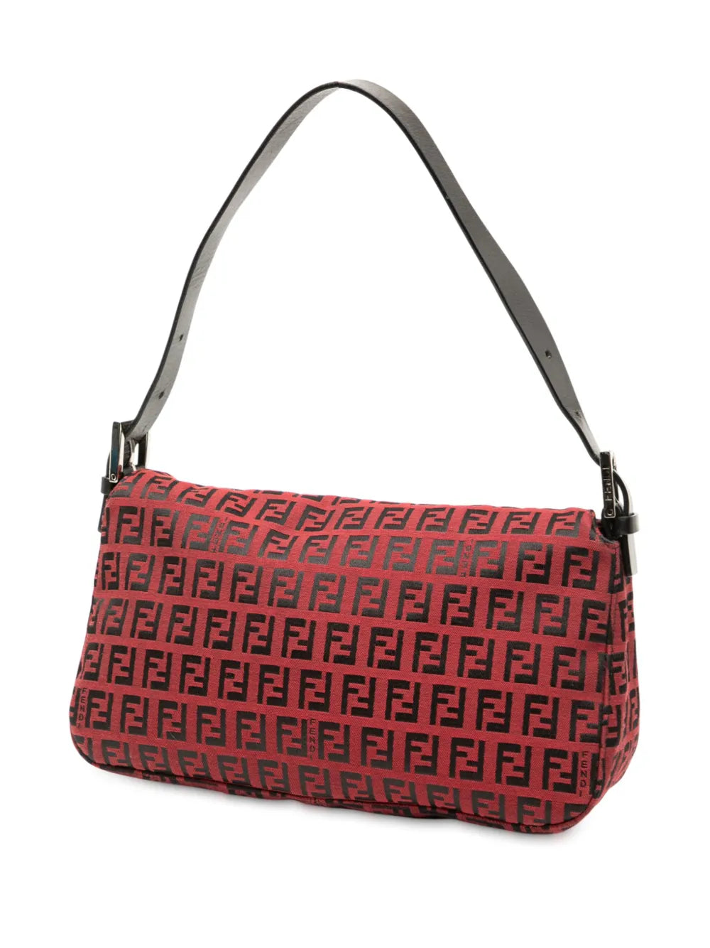 Pre-OwnedFendi Pre-Owned2000-2010 Zucchino Canvas Double Flap shoulder bag